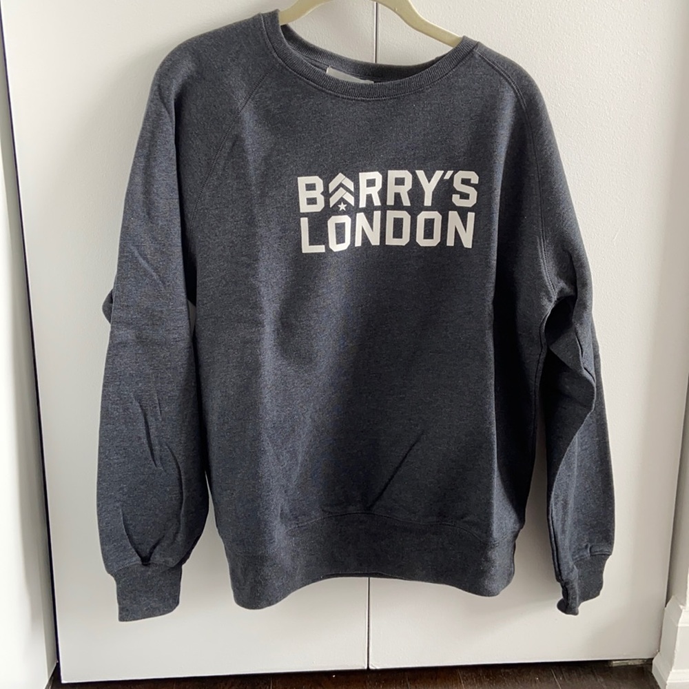 Barry’s bootcamp sweatshirt dark grey